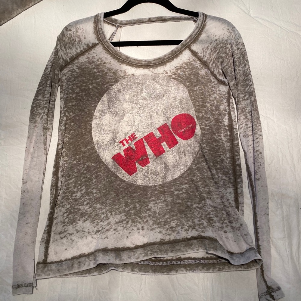 The Who long sleeve